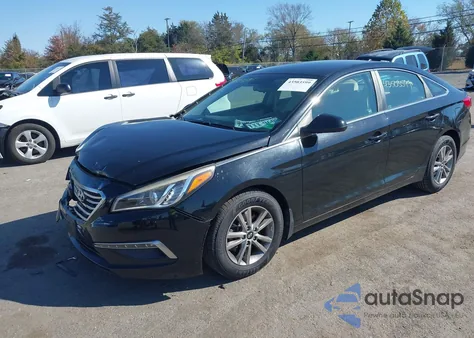 2015 Hyundai Sonata Se z USA, uszkodzony, nr VIN 5NPE24AFXFH158285